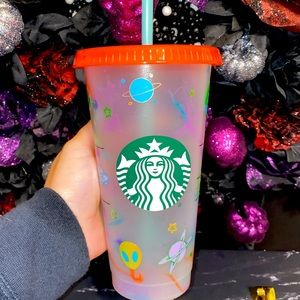 Universe Love Tie Dye Color Changing Cup